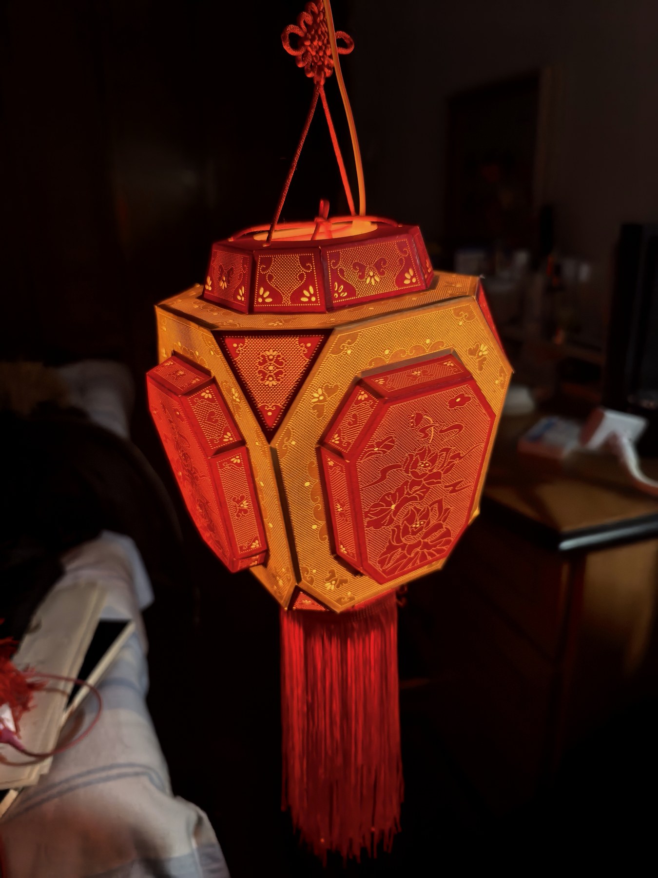 仙居花灯实拍细节